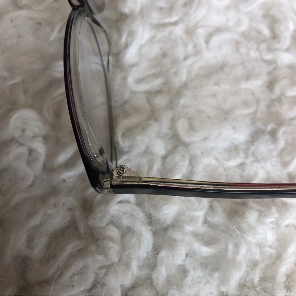 Brown Acetate Oval Eyeglasses Frames only WMFM5198 53-16-145 - Picture 2 of 8